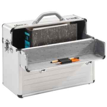 Pilotenkoffer Aluminium Alu silber – Alupilotenkoffer – Alukoffer – alupilotcase -