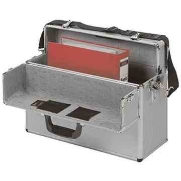 Pilotenkoffer Aluminium Alu silber – Alupilotenkoffer – Alukoffer – alupilotcase 49035 -