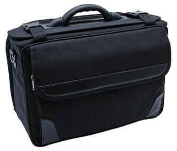 Pilotenkoffer aus Poly-Canvas-Material -