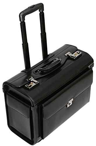 Pilotenkoffer mit Rollen – Business-Trolley für Laptops 16″ – Handgepäckgröße -