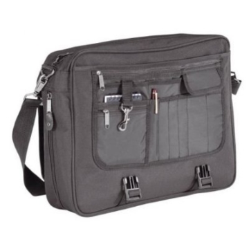 Praktische Allround Aktentasche von Quadra für Büro und Schule Navy -