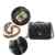 Qearly Vintage Gesteppte Design Leder Mini Schultertasche Small Umhaengetasche Fuer Damen -
