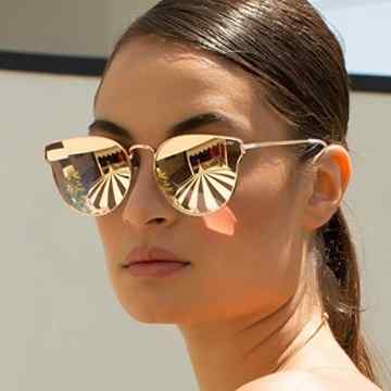 QUAY Australia Damen Sonnenbrille ALL MY LOVE rose pink -