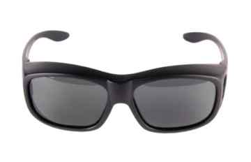 Rapid Eyewear Schwarze UV400 Polarisiert Sonnenüberbrille für Damen und Herren -