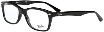 Ray Ban Brillengestell RX5228 2000 50-17 Wayfarer Stil, schwarz -
