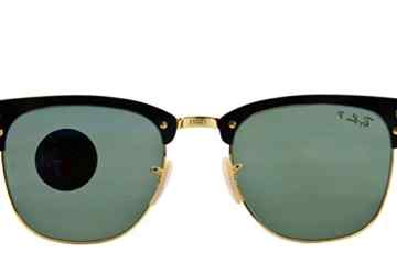Ray-Ban Herren RB3507 Clubmaster Aluminum Retro Polarisiert Sonnenbrille 51 mm -