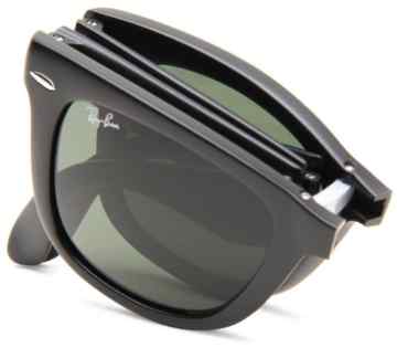 Ray Ban Unisex Rb 4105 Folding Wayfarer Sonnenbrille Polarisiert 54 mm -