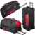 Reisetasche 106L XXL mit Rollen Trolley Jumbo Tasche Reise Koffer Sporttasche „Rhodos“ Rot -