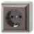 REV Ritter 051005677 PlanoLuxe braun Steckdose AP -