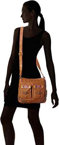 Rieker Damen H1348 Schultertasche, Einheitsgröße -