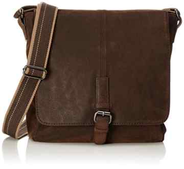 s.Oliver (Bags) Herren City Schultertasche, Braun (Braun), 9×28.5×27.5 cm