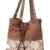 SAFATA Damen Handtasche Canvas Schultertasche Umhängetasche Damen Shopper Tasche Schöne Vintage Henkeltasche Beuteltasche -