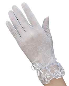 SaiDeng Anti Uv Outdoor Lace Fahrradhandschuhe Taktische Handschuhe Motorradhandschuhe Damen Baumwolle Und Spitze Sommer Sonnenschutz Anti Uv Touchscreen Handschuhe -