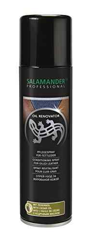 Salamander Oil Renovator – Pflegespray für Fettleder mit Zedernöl (250 ml, Farblos (Neutral)) -