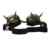 Sannysis Rivet Steampunk Winddicht Spiegel Weinlese-gotische Objektive Goggles Glasses -