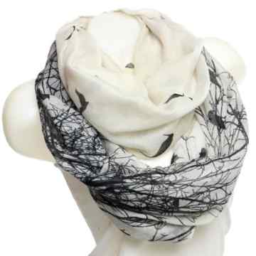 Schal Schlauchschal Damen Langschal Loop schal Loopschal Tuch HALSTUCH -