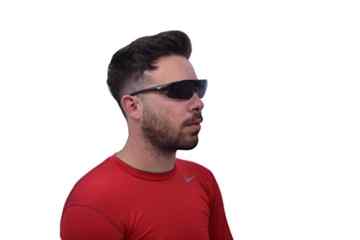 Schwarz Rx ‘Pro Performance Plus’ Polarisierte Sportbrille Sehstärke mit Optikadapter und Wechselgläser (x4). Brille für Radsport, Ski, Schießen, Laufen, usw. Für Herren und Damen -
