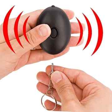 Security Schlüsselalarm Personen-Alarm 120db Sirene Taschenalarm -