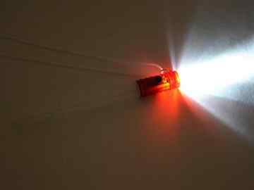 Sicherheitslicht, Light Guard 2, Leuchtstab mit Taschenlampe, rot/weiss -