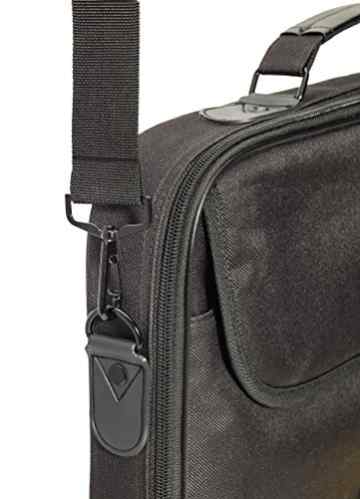 Silmo Laptop Tasche mit stabilem Schutzrahmen 17,3 Zoll (43,9cm) schwarz -
