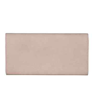 SIX „Party“ hübsche Clutch, Pochette in Nude mit roségoldener Leiste & Kettenriemen (427-630) -