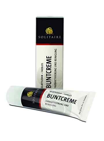 Solitaire Glattleder Buntcreme (20 ml, Farblos) -