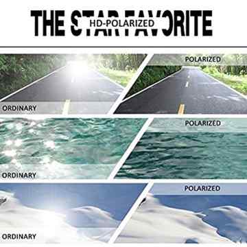 SRANDER Damen Mode Polarisierte Katzenauge Sonnenbrille UV400 reflektierenden verspiegelte Linse -