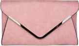 styleBREAKER Envelope Clutch, Abendtasche im Kuvert Design mit Schulterriehmen und Trageschlaufe, Damen 02012047