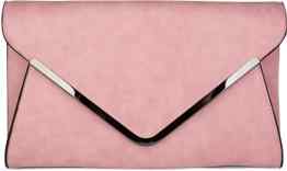 styleBREAKER Envelope Clutch, Abendtasche im Kuvert Design mit Schulterriehmen und Trageschlaufe, Damen 02012047