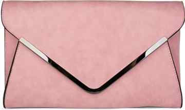 styleBREAKER Envelope Clutch, Abendtasche im Kuvert Design mit Schulterriehmen und Trageschlaufe, Damen 02012047