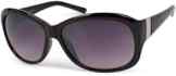 styleBREAKER Sonnenbrille in Schmetterlingsform mit Verzierung aus Metall am Bügel, Verlaufsglas, Damen 09020062