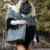 styleBREAKER Handtaschen Set mit Strass Applikation im Sternenhimmel Design, 2 Taschen 02012013 -