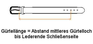 styleBREAKER Nietengürtel mit echtem Leder im Vintage Style / kürzbar 03010024 -