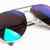 styleBREAKER Sonnenbrille verspiegelt, Aviator Pilotenbrille getönt mit Federscharnier, Unisex 09020037 -
