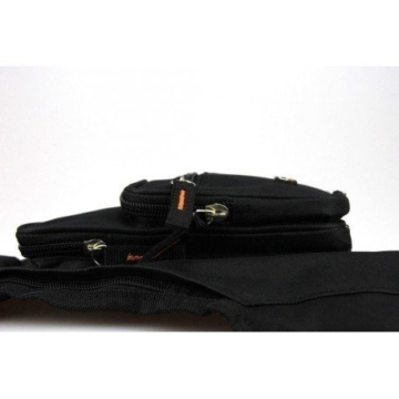 Tasche TASCHE Tasche Schultertasche Schwarz Mann getragen durch Sport Holster Reise -