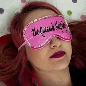 The Queen is Sleeping! Augenmaske / Schlafmaske -
