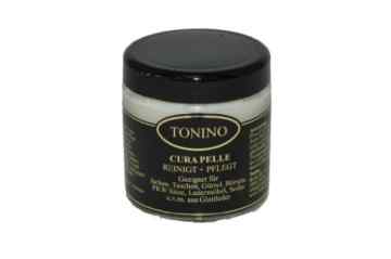 Tonino 100 ml Cura Pelle- Reinigung + Pflege für Taschen, Jacken, Ledermöbel -