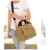 Travistar Canvas Damen Shopper Handtasche Vintage Schultertasche Retro Umhängetasche Multifunktions Tasche -