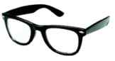 Trendige Nerd Brille Ohne Stärke in Schwarz – Das Fashionaccessoire der Saison -
