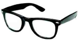 Trendige Nerd Brille Ohne Stärke in Schwarz – Das Fashionaccessoire der Saison -