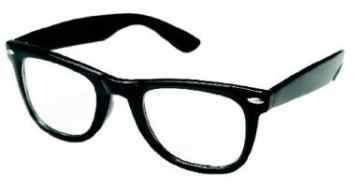 Trendige Nerd Brille Ohne Stärke in Schwarz – Das Fashionaccessoire der Saison -