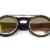 Ultra® hochklappen Kreis Steampunk hochwertige Schutzbrille Brille Retro Runde Cyber UV400 Sonnenbrille -