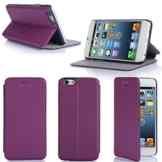 Ultra Slim Tasche Leder Style iPhone 6 Plus 5.5 Hülle lila violett Cover mit Stand – Zubehör Etui smartphone 2014 Apple iPhone 6 Plus 5.5 Flip Case Schutzhülle (Handy tasche folio PU Leder, Purple) – Brand XEPTIO accessoires -