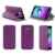 Ultra Slim Tasche Leder Style Samsung Galaxy A3 2016 (LTE / 4G) Hülle lila violett Cover mit Stand – Zubehör Etui Galaxy A3 SM-A310/SM-A310F Duos/Dual SIM Flip Case Schutzhülle (PU Leder, Purple) – XEPTIO accessoires -