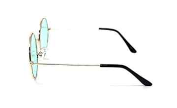 Ultra® Sonnenbrille Erwachsene, Retro, Rund, John Lennon Stil, Spiegelnd, UV400, verschiedene Farben erhältlich -