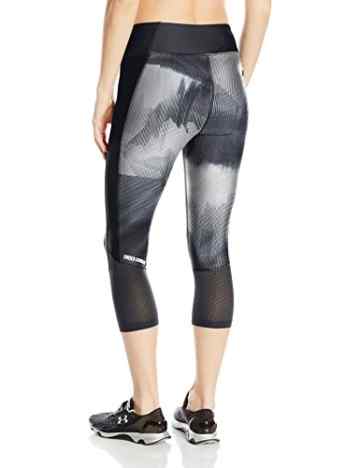 Under Armour Fly By Printed Capri Hose Capri -