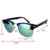 Unisex Silver Mirror Metal Sonnenbrille – UV400 Schutz -
