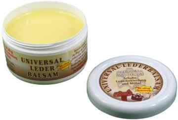 Universal Lederbalsam 250ml Reinigt und pflegt Lederbekleidung, Schuhe und Möbel mit echtem Bienenwachs -