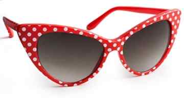 UVprotect® Damen Sonnenbrille im Retro 50er Cateye Design – UV400 – W45 -