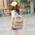 VADOOLL® Damen Herren Neu Fashion Ethnischen Stil Blumendruck-Art Canvas Rucksack Schulrucksack Reisetasche Casual Daypacks Cityrucksack für Universität Outdoor Freizeit 28 x 12 x 42cm -